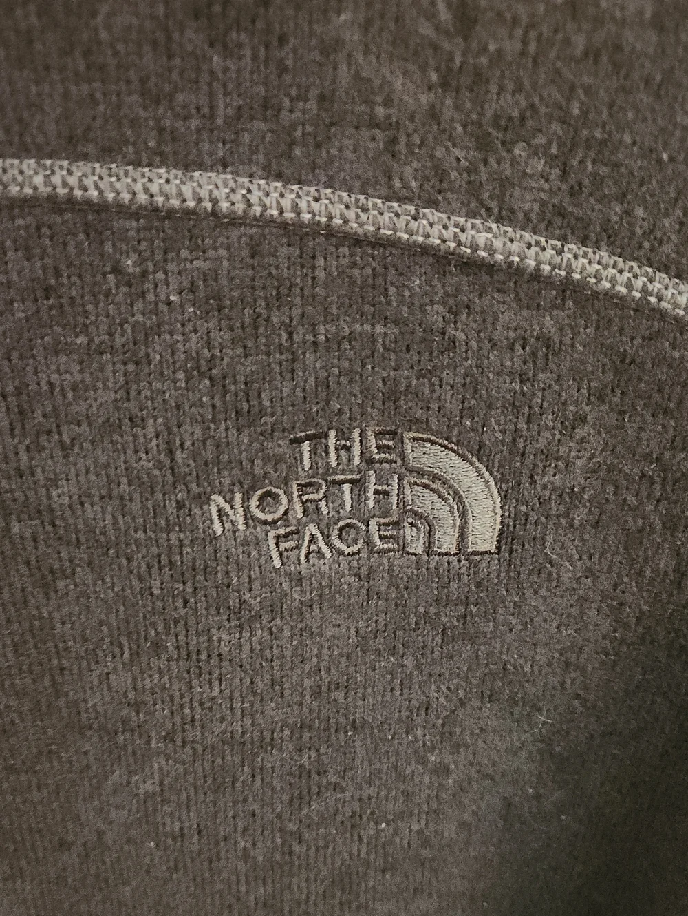 The North Face Men's Dark Gray Full-Zip Jacket
